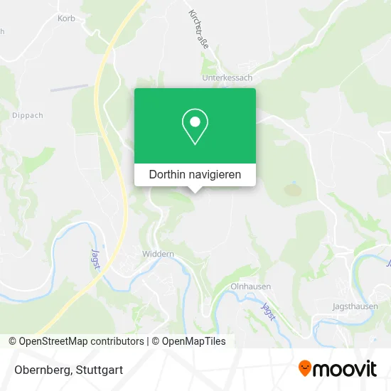 Obernberg Karte