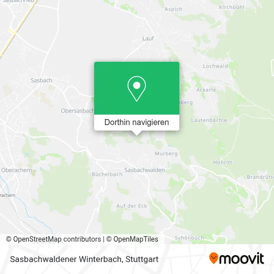 Sasbachwaldener Winterbach Karte