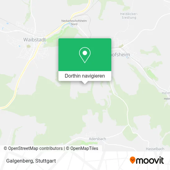 Galgenberg Karte