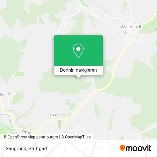 Saugrund Karte