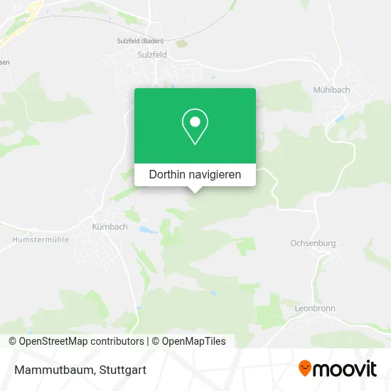 Mammutbaum Karte