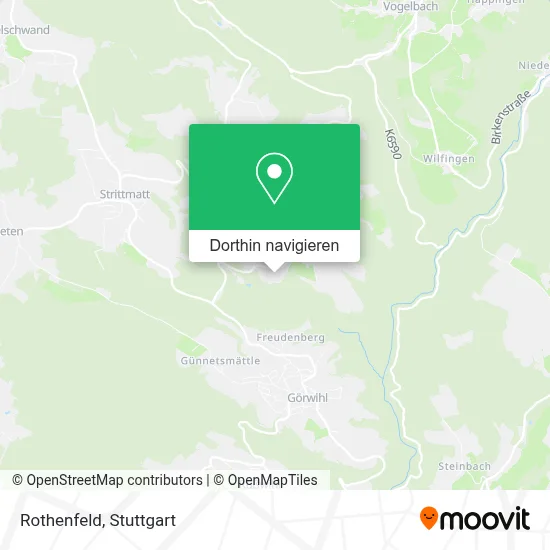 Rothenfeld Karte