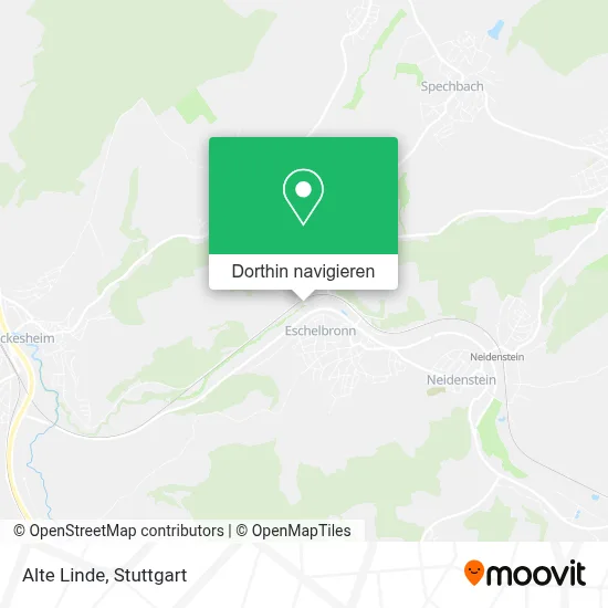 Alte Linde Karte