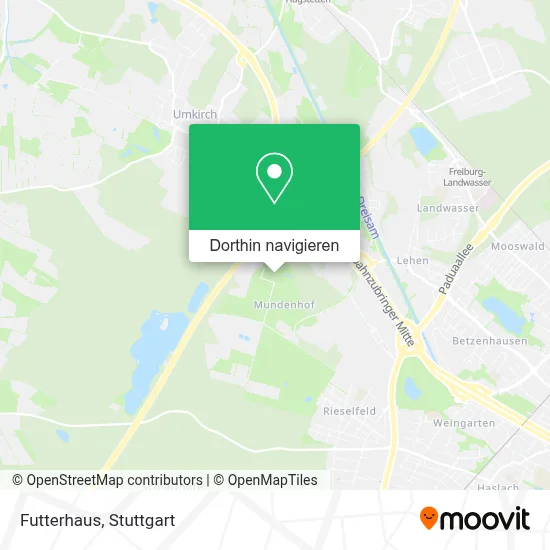 Futterhaus Karte