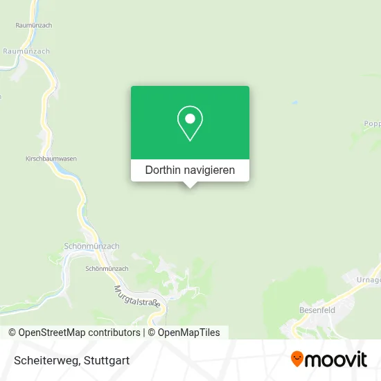 Scheiterweg Karte