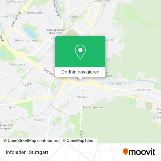 Infoladen Karte