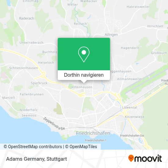 Adams Germany Karte