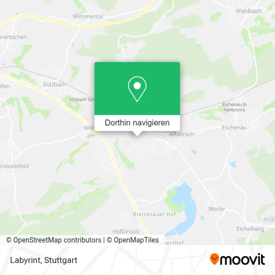 Labyrint Karte