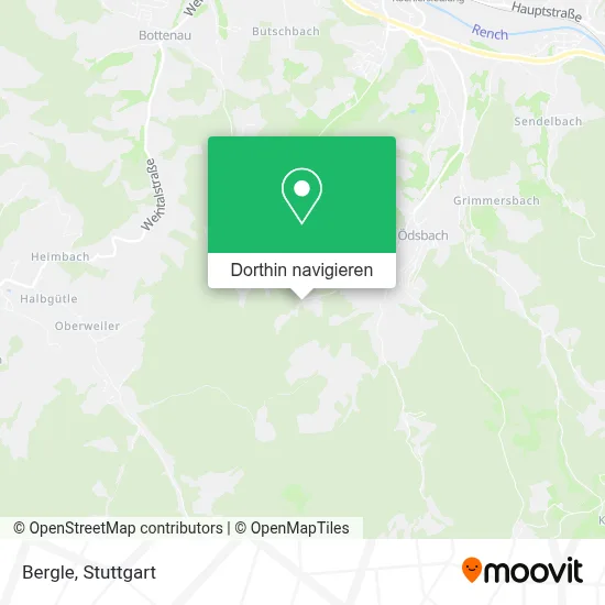 Bergle Karte