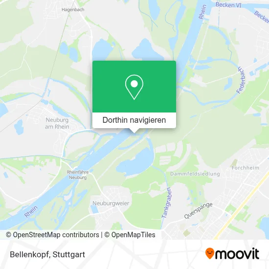 Bellenkopf Karte