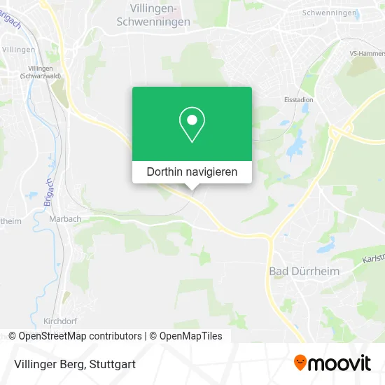 Villinger Berg Karte