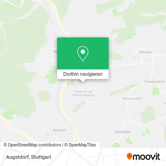 Augstdorf Karte