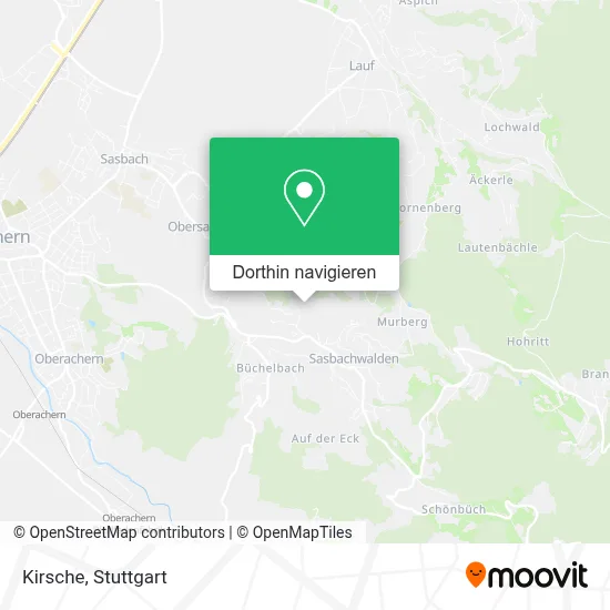 Kirsche Karte