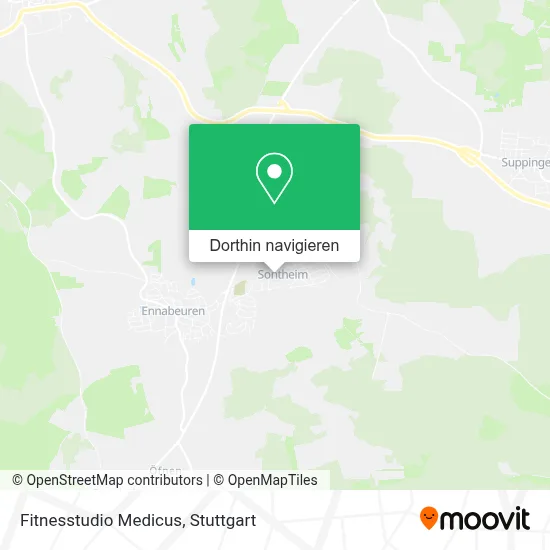 Fitnesstudio Medicus Karte