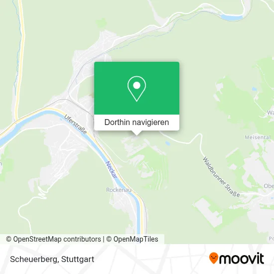 Scheuerberg Karte