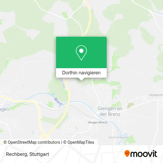 Rechberg Karte