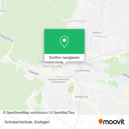 Schubertschule Karte