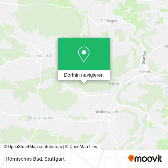 Römisches Bad Karte