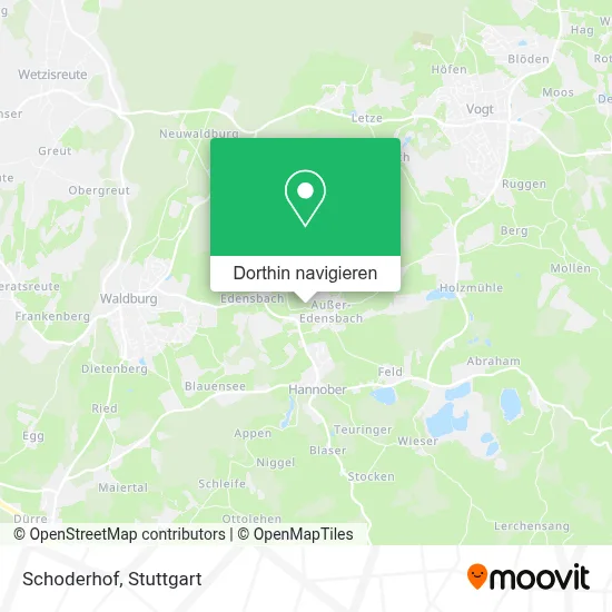 Schoderhof Karte
