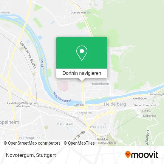 Novotergum Karte