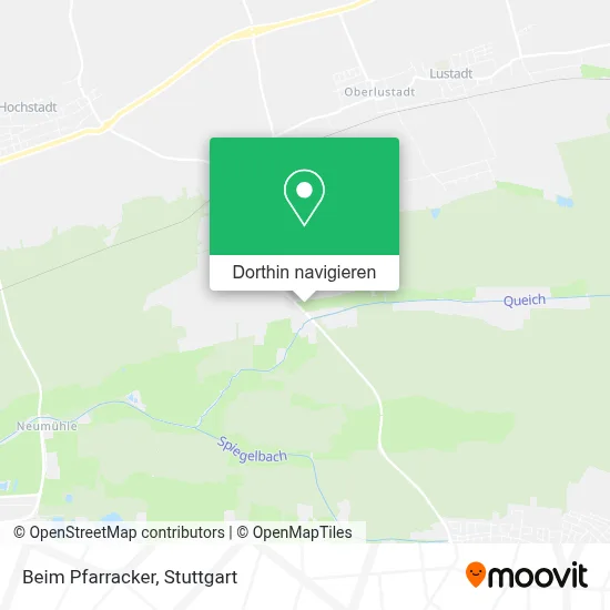Beim Pfarracker Karte