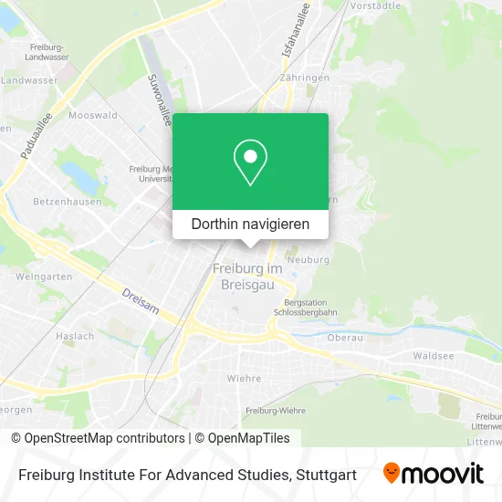 Freiburg Institute For Advanced Studies Karte