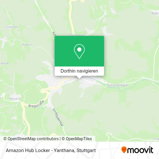 Amazon Hub Locker - Yanthana Karte