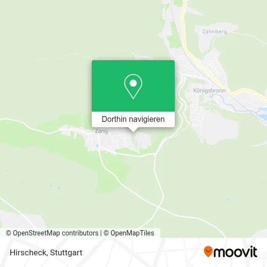 Hirscheck Karte
