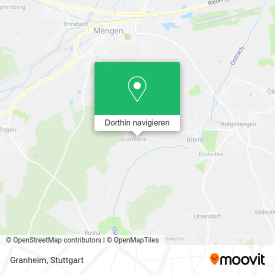 Granheim Karte