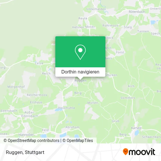Ruggen Karte