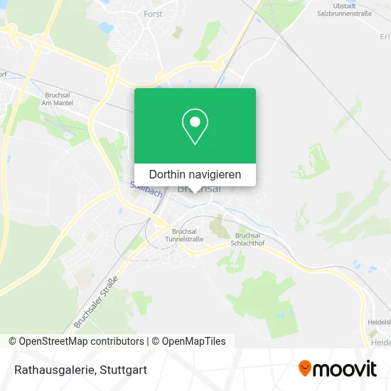 Rathausgalerie Karte