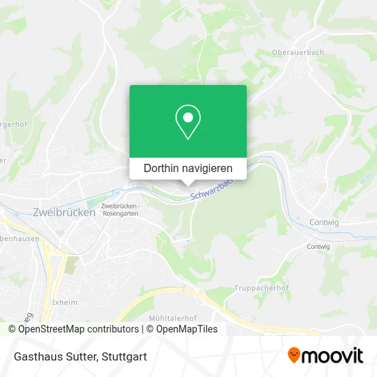 Gasthaus Sutter Karte