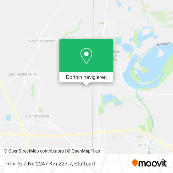 Rmr Süd Nr. 2247 Km 227.7 Karte