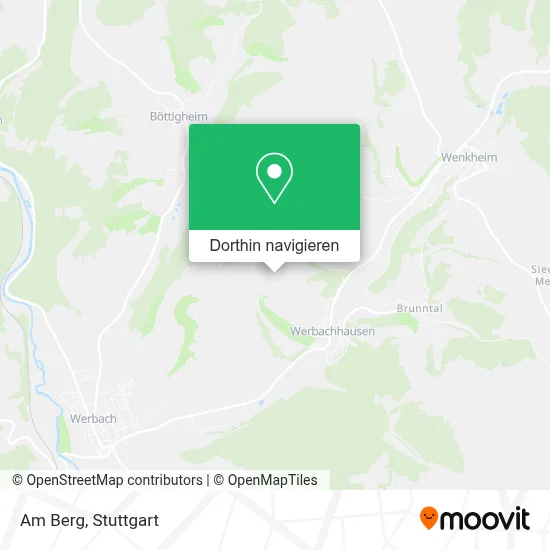 Am Berg Karte
