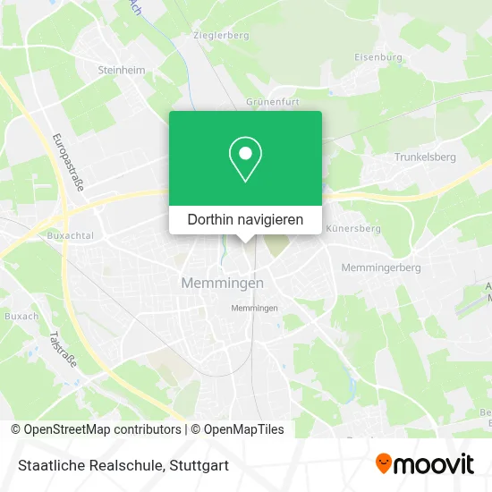 Staatliche Realschule Karte