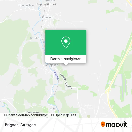 Brigach Karte