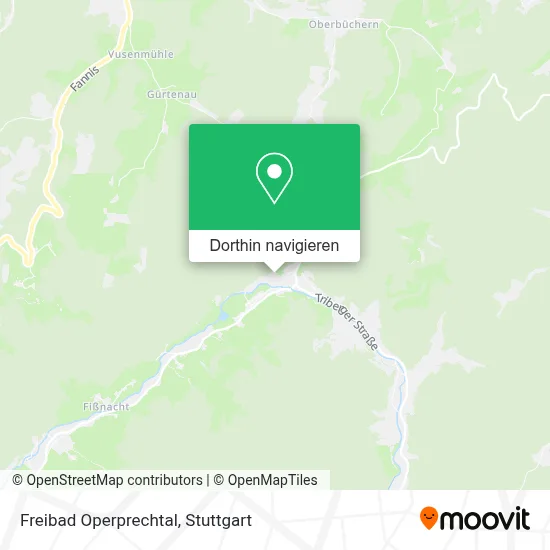 Freibad Operprechtal Karte