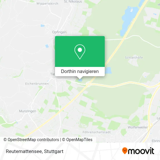 Reutemattensee Karte