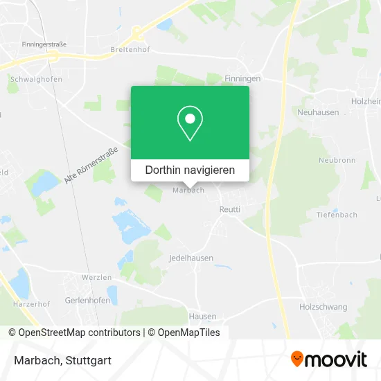 Marbach Karte