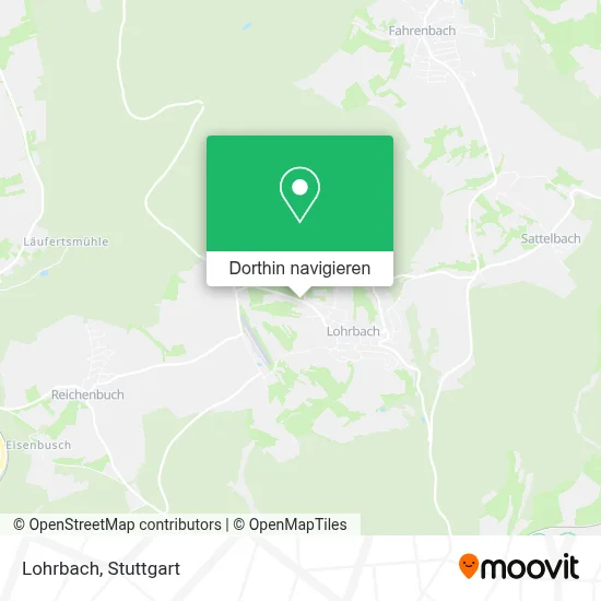 Lohrbach Karte