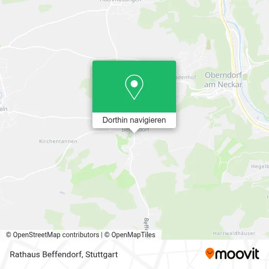 Rathaus Beffendorf Karte