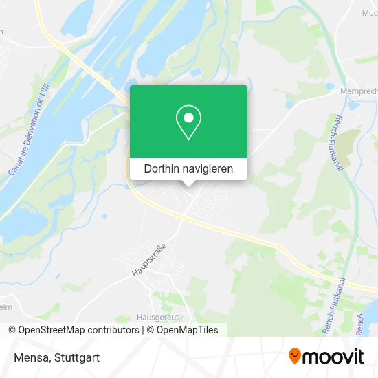 Mensa Karte