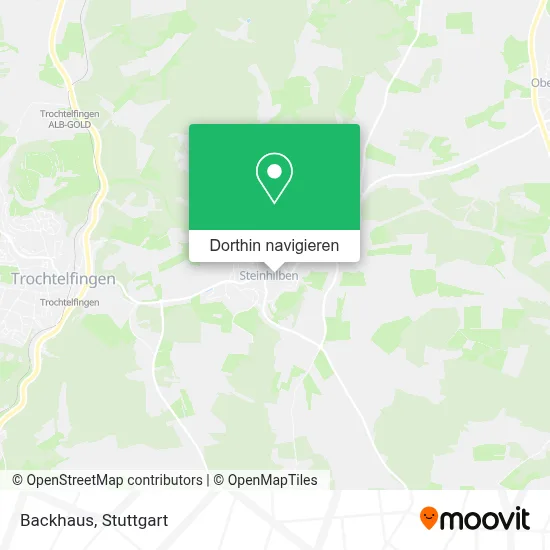 Backhaus Karte