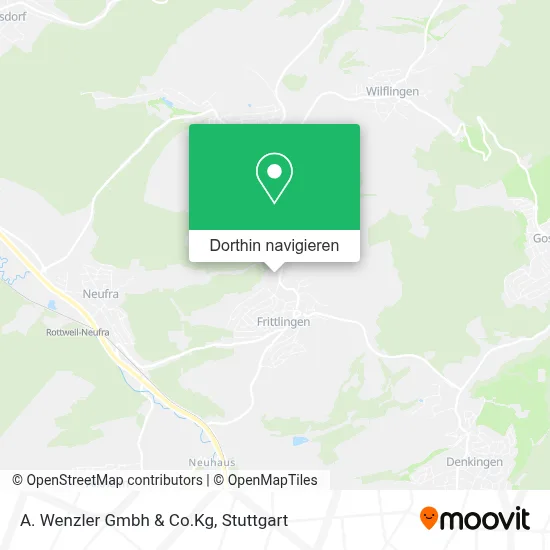A. Wenzler Gmbh & Co.Kg Karte