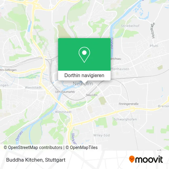 Buddha Kitchen Karte