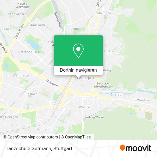 Tanzschule Gutmann Karte