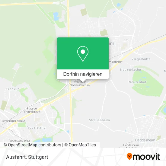 Ausfahrt Karte