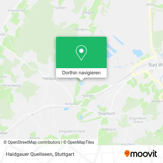 Haidgauer Quellseen Karte