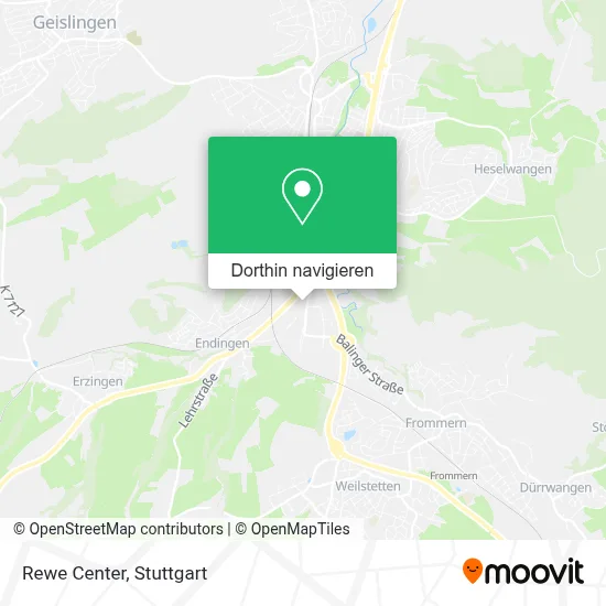 Rewe Center Karte