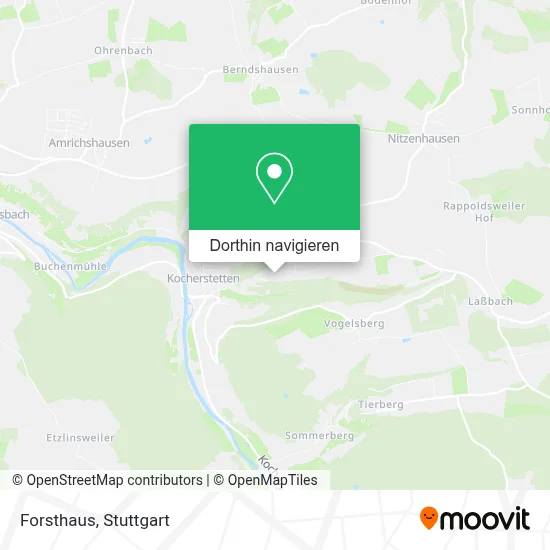 Forsthaus Karte